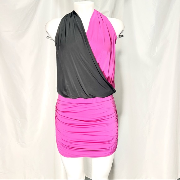 JAYGODFREY Dresses & Skirts - JAY GODFREY Ruched NWOT Colorblock 4 Cocktail Prom Wedding Dress